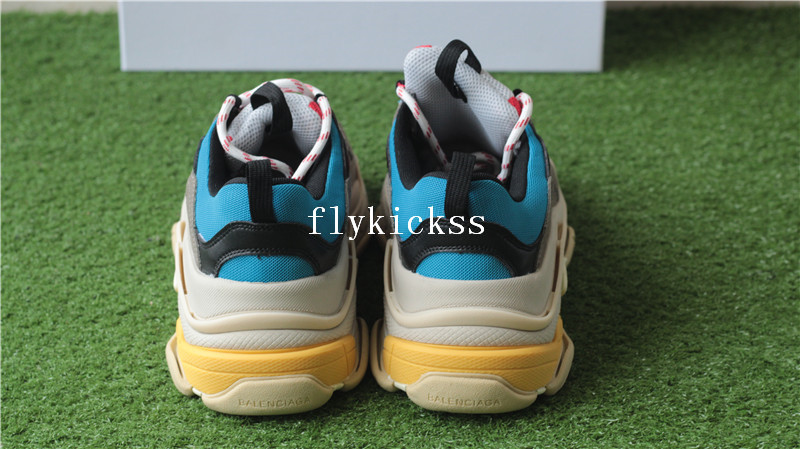 Balenciaga 2017 Fall Winter Triple-S Grey Red
